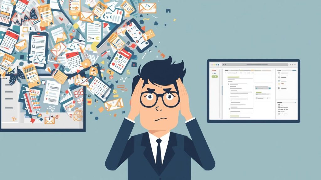 freelancers overwhelmed with manual tasks before using automation tools